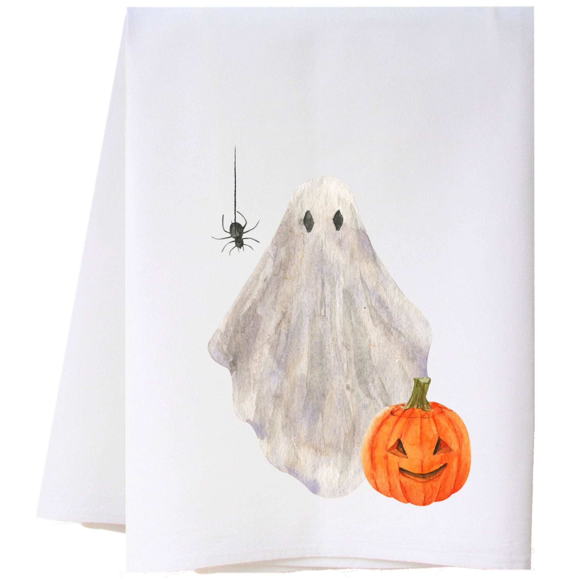 Ghost Flour Sack Towel