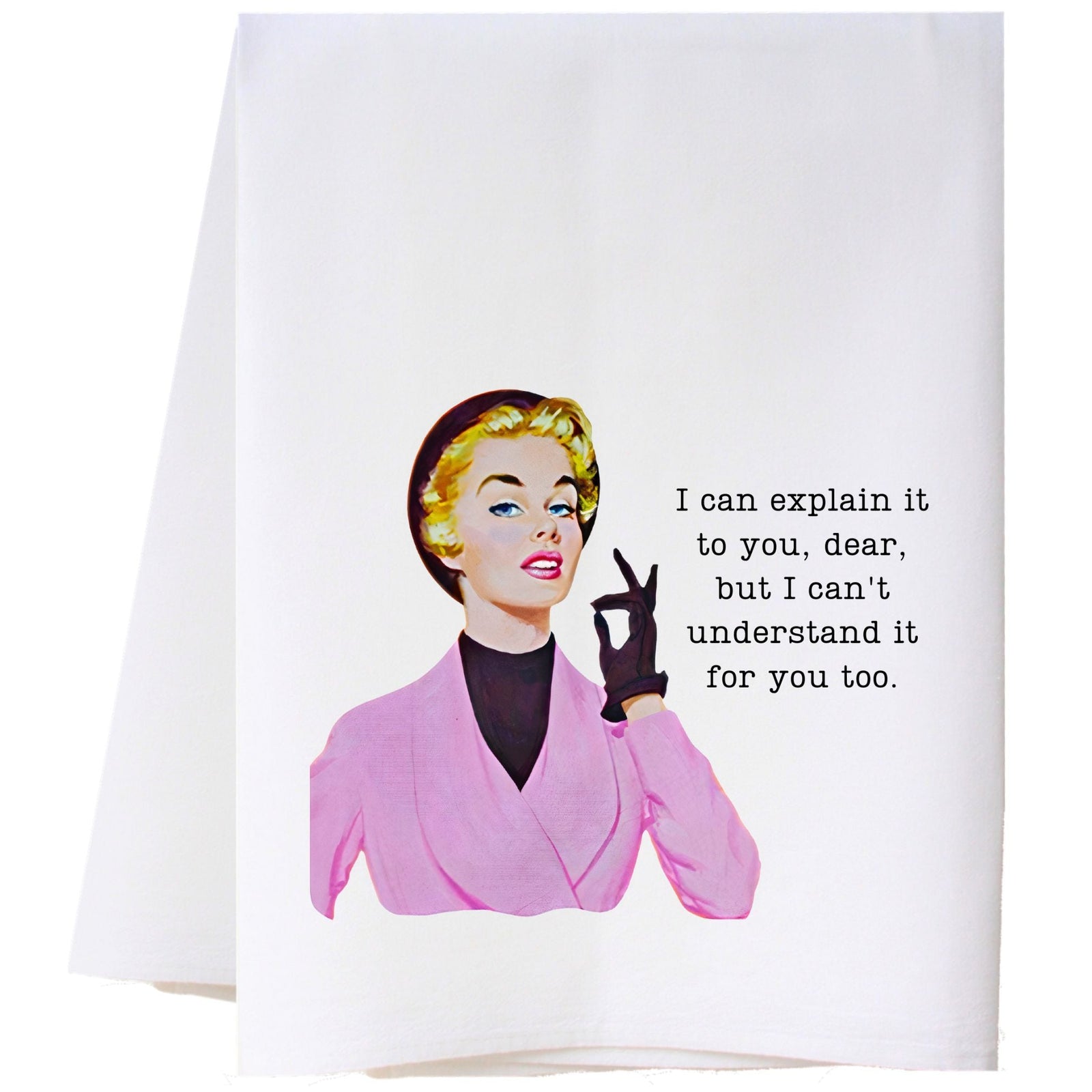 I Can Explain It Kitchen Towel