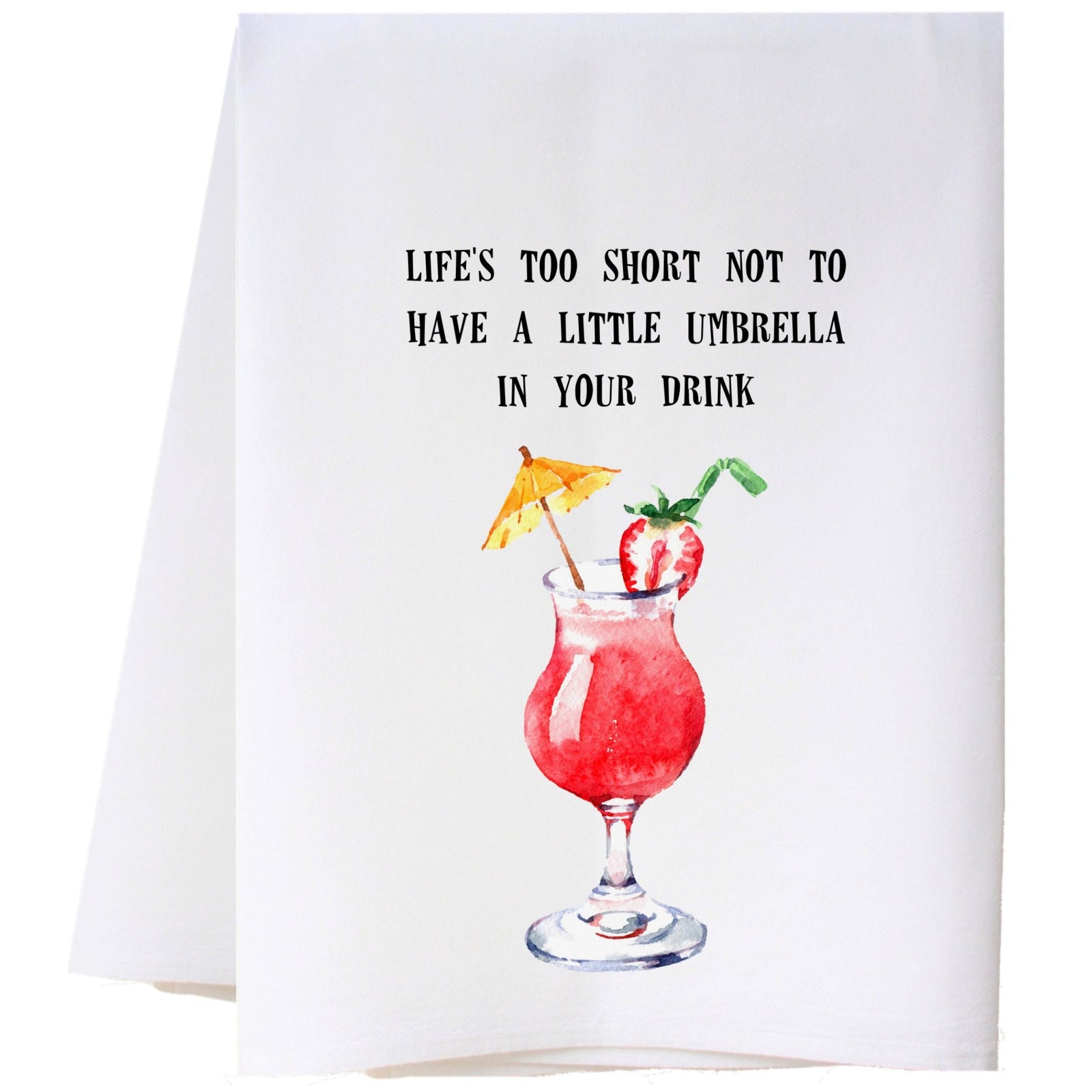 Little Umbrella Kitchen Towel