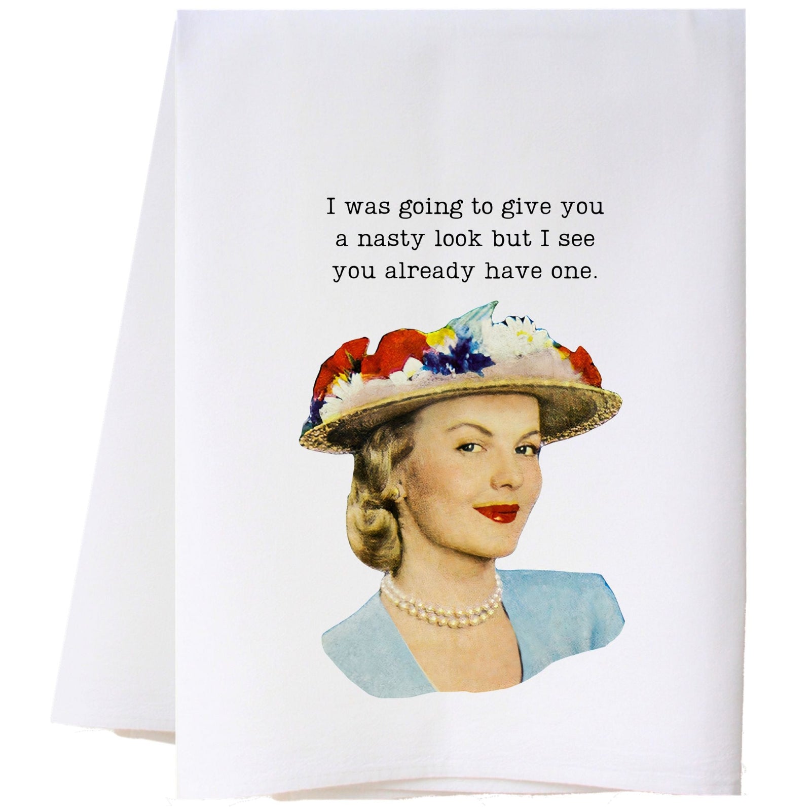 Nasty Look Kitchen Towel