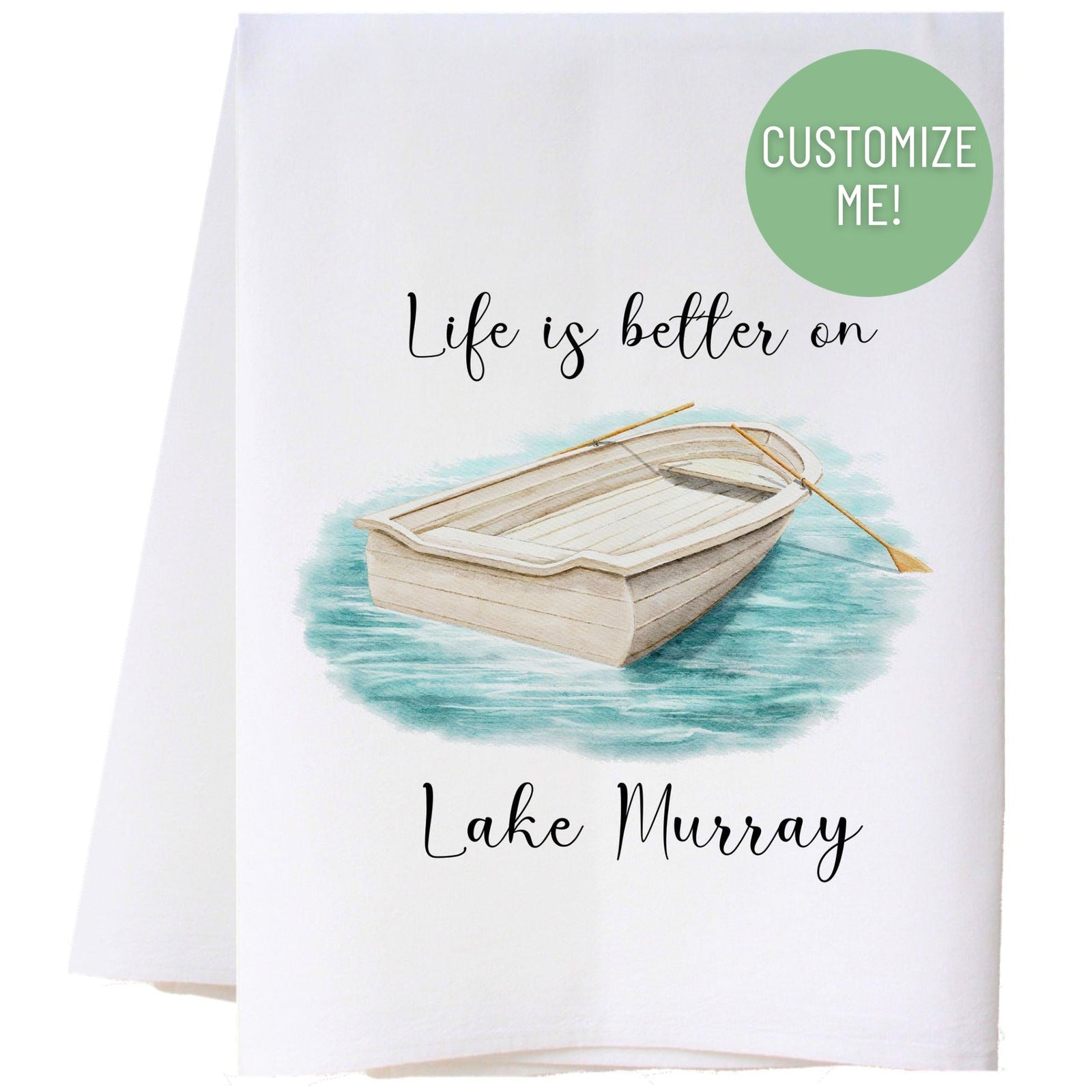 Rowboat Kitchen Towel