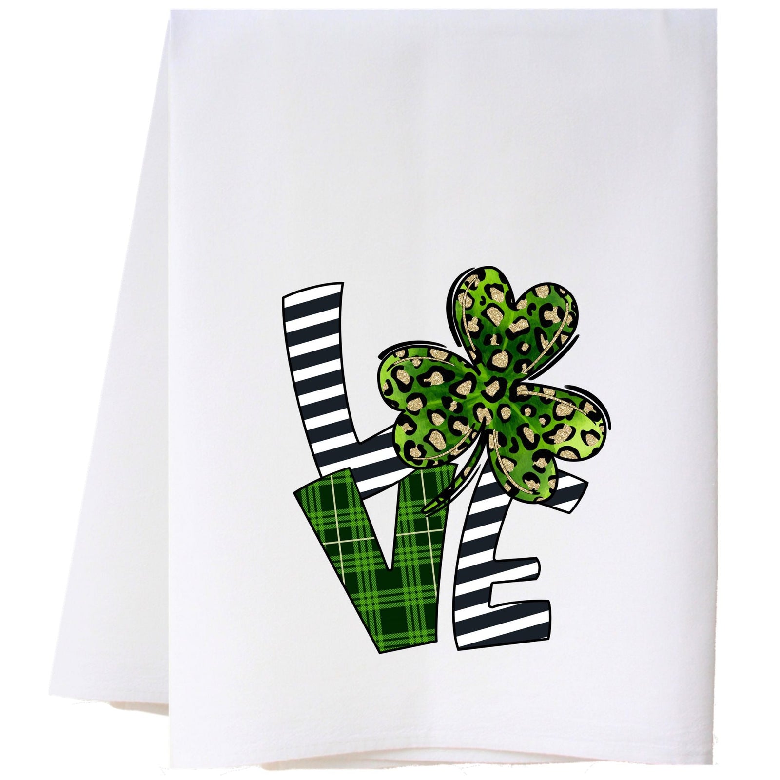 Shamrock Love Kitchen Towel Kitchen Towels - Southern Sisters