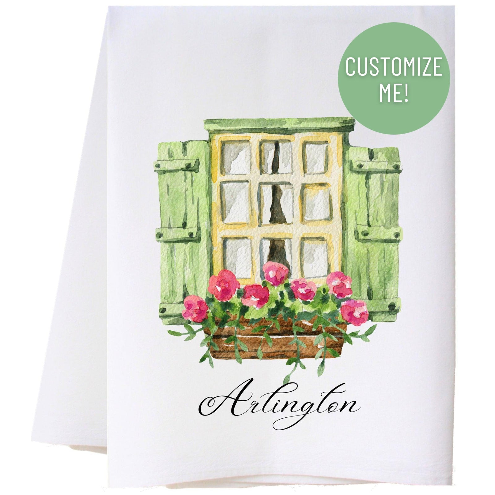 Window Box Kitchen Towel