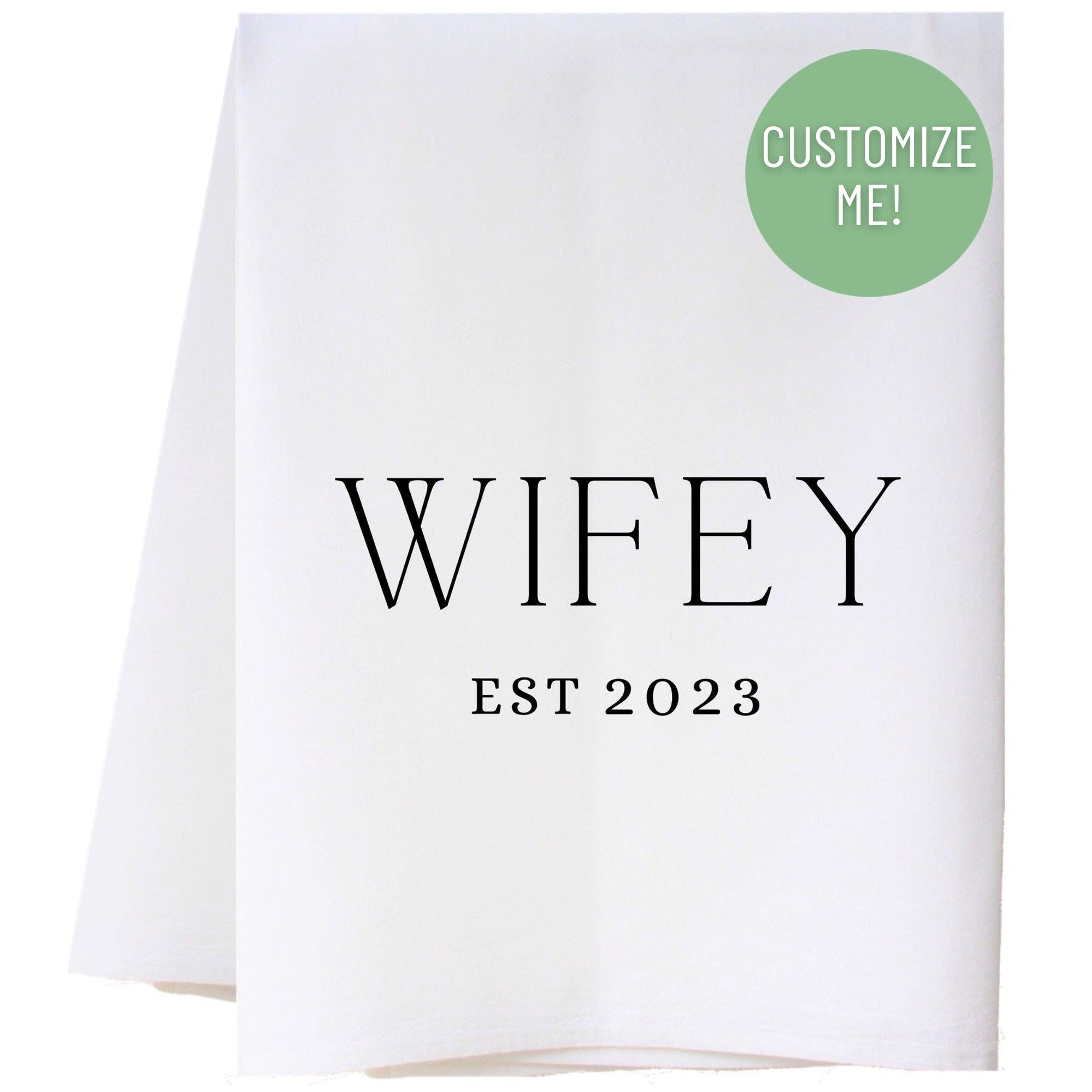 Wifey Flour Sack Towel