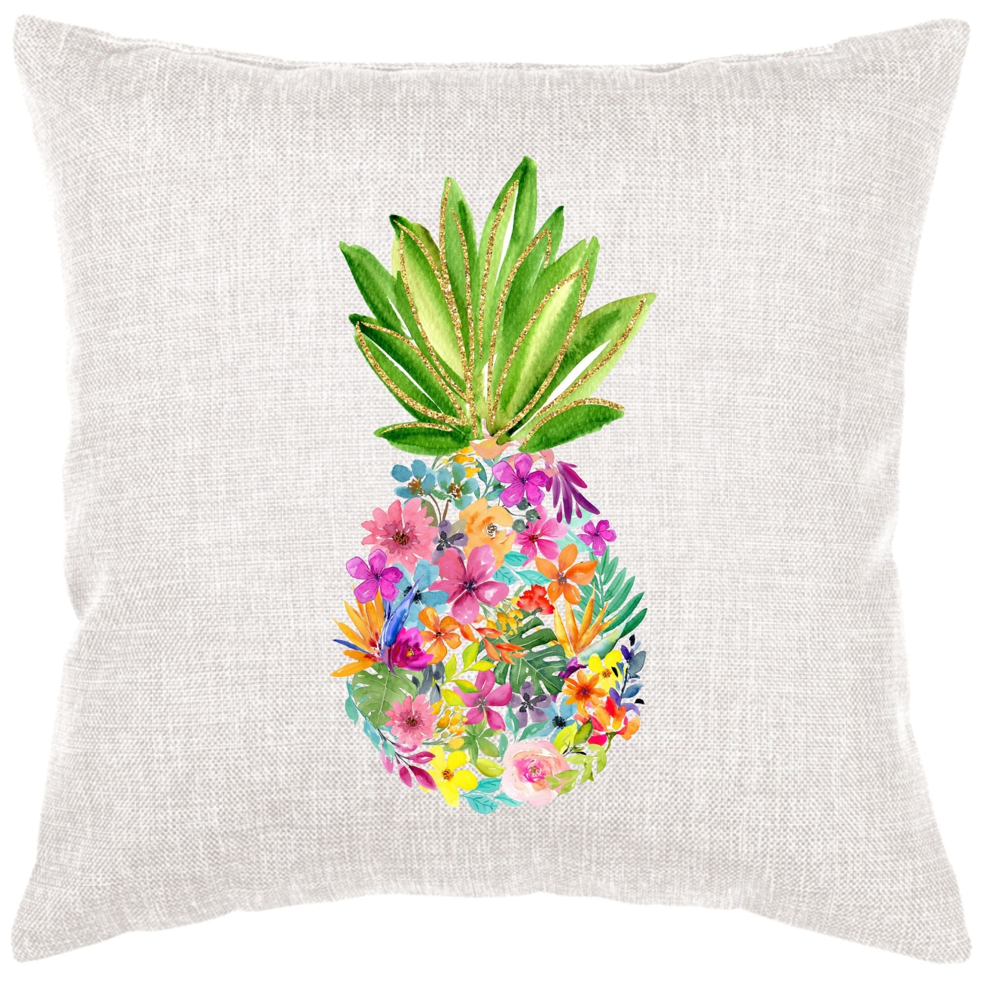 Abstract Pineapple Down Pillow