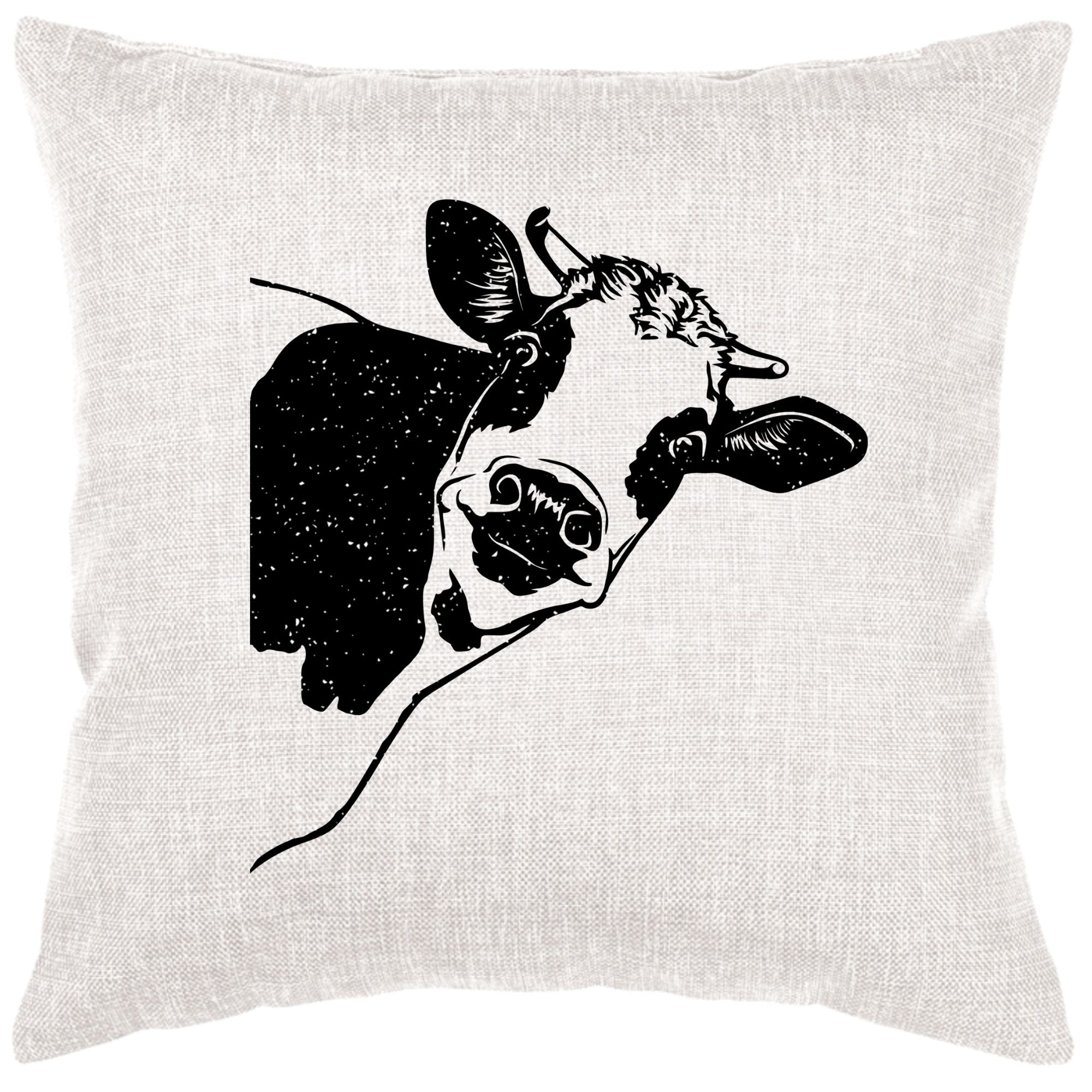 Curious Cow Down Pillow