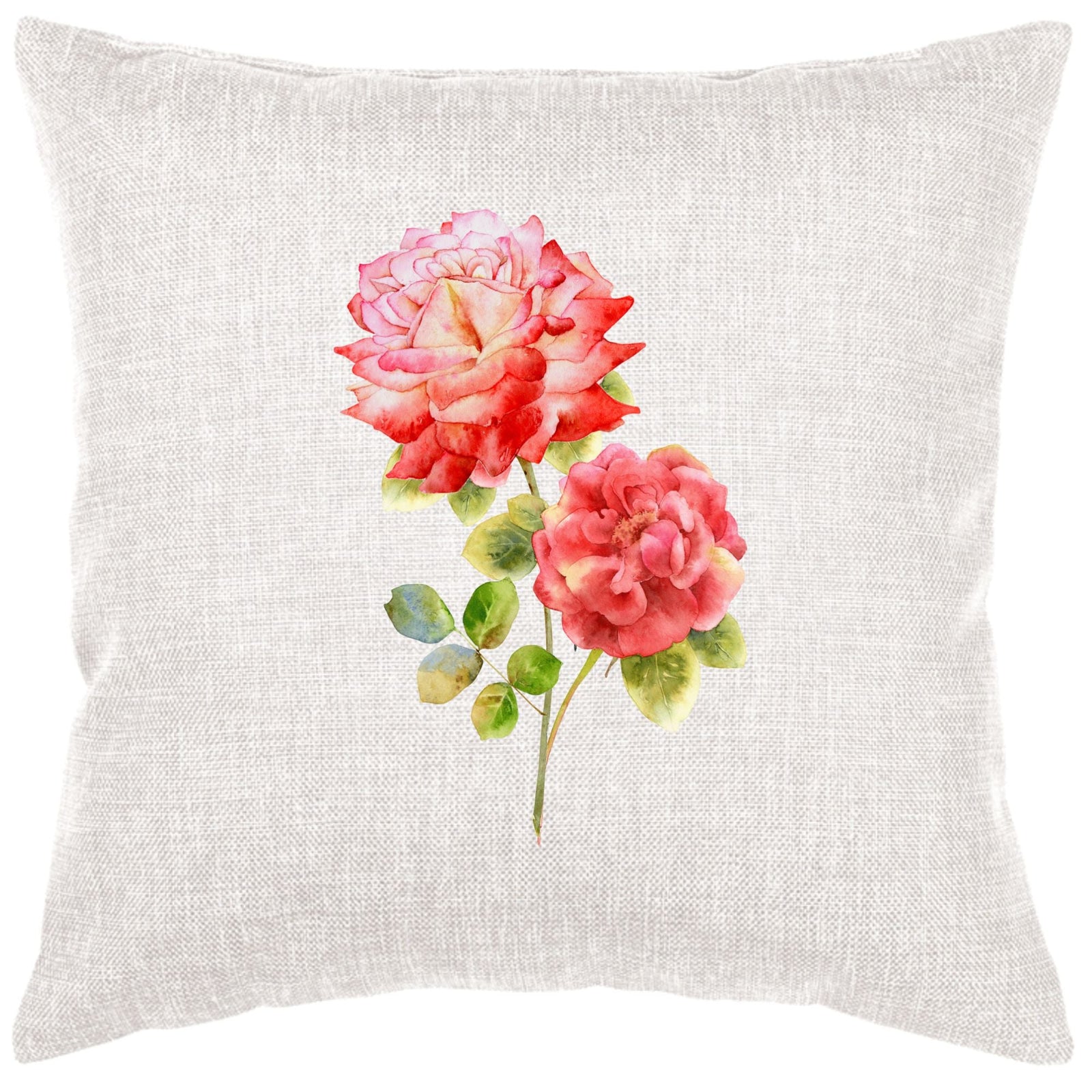 Garden Roses Pillow Cover