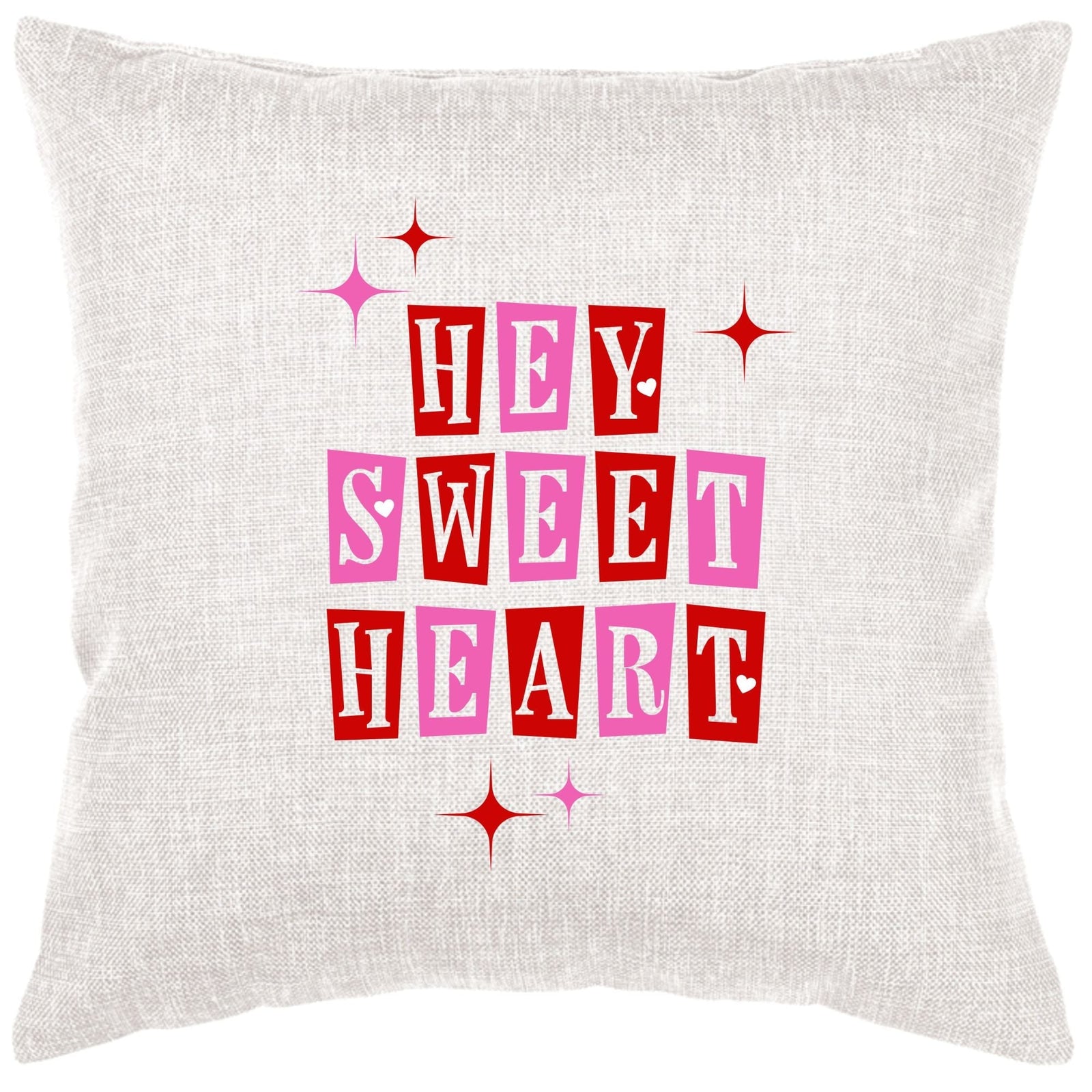 Hey Sweetheart Pillow Cover