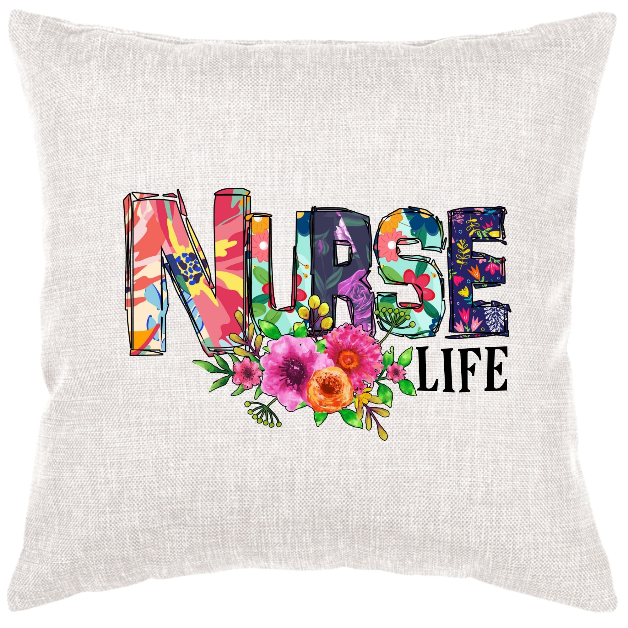 Nurse Life Down Pillow