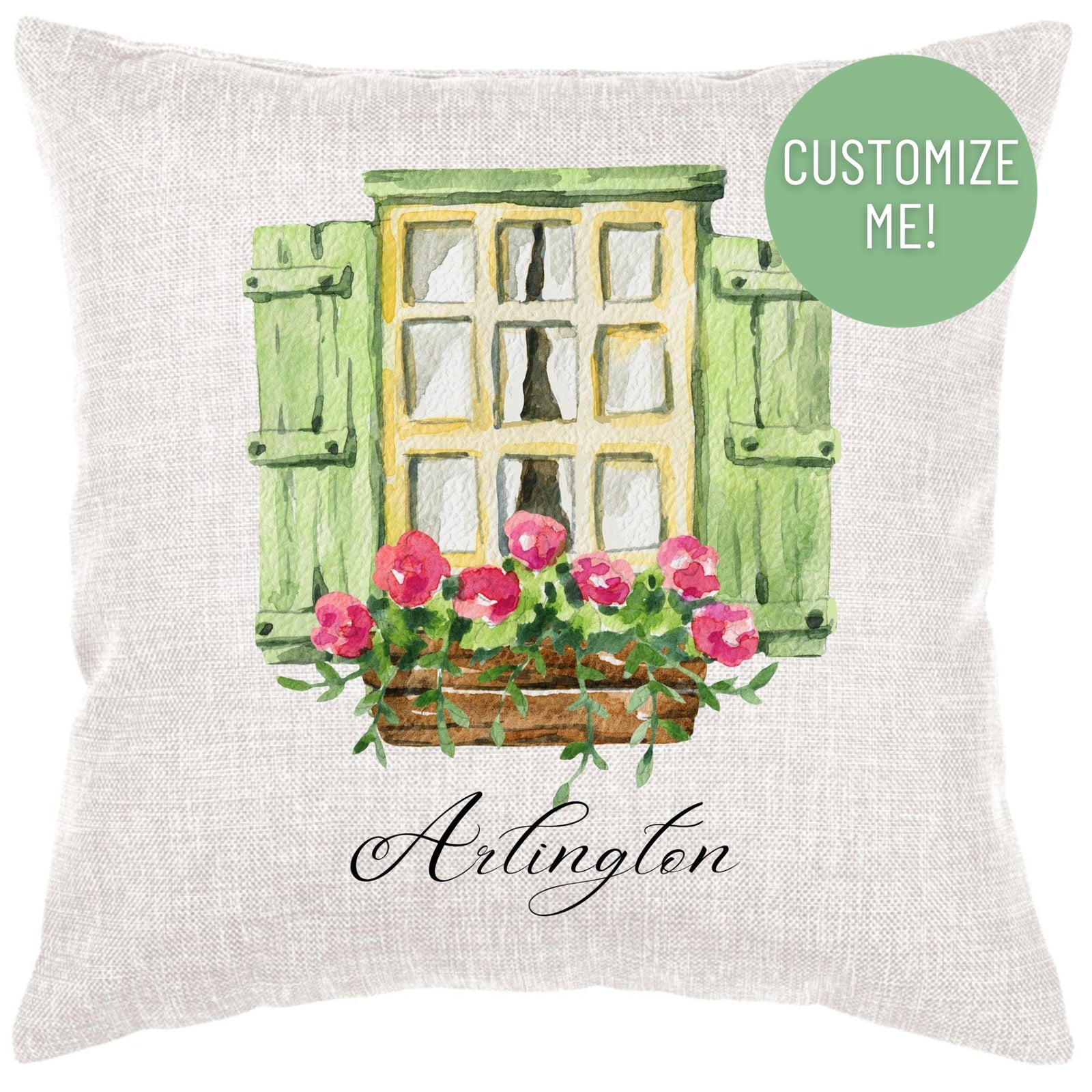 Window Box Pillow Cover