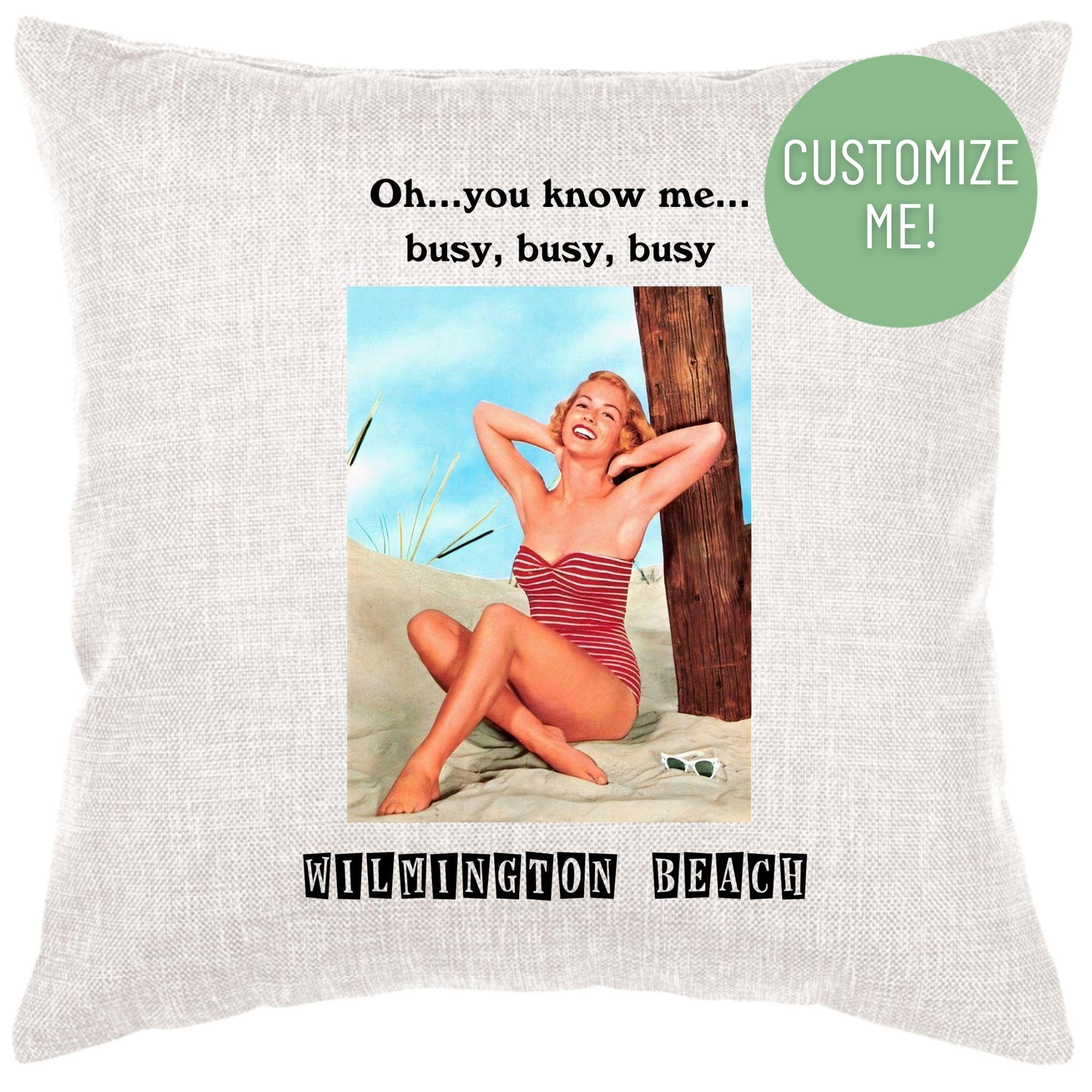 You Know Me Down Pillow