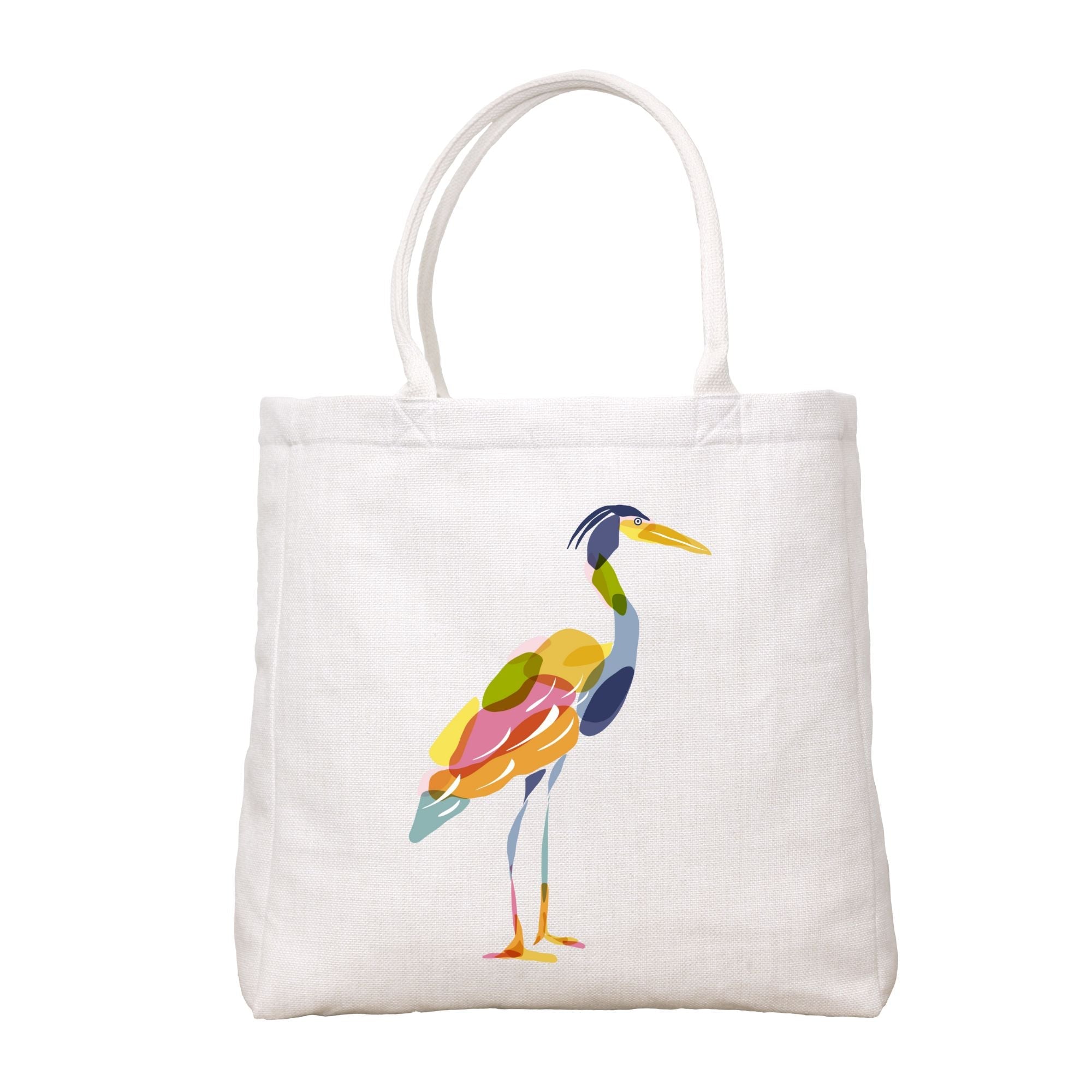 Abstract Heron Tote Bag
