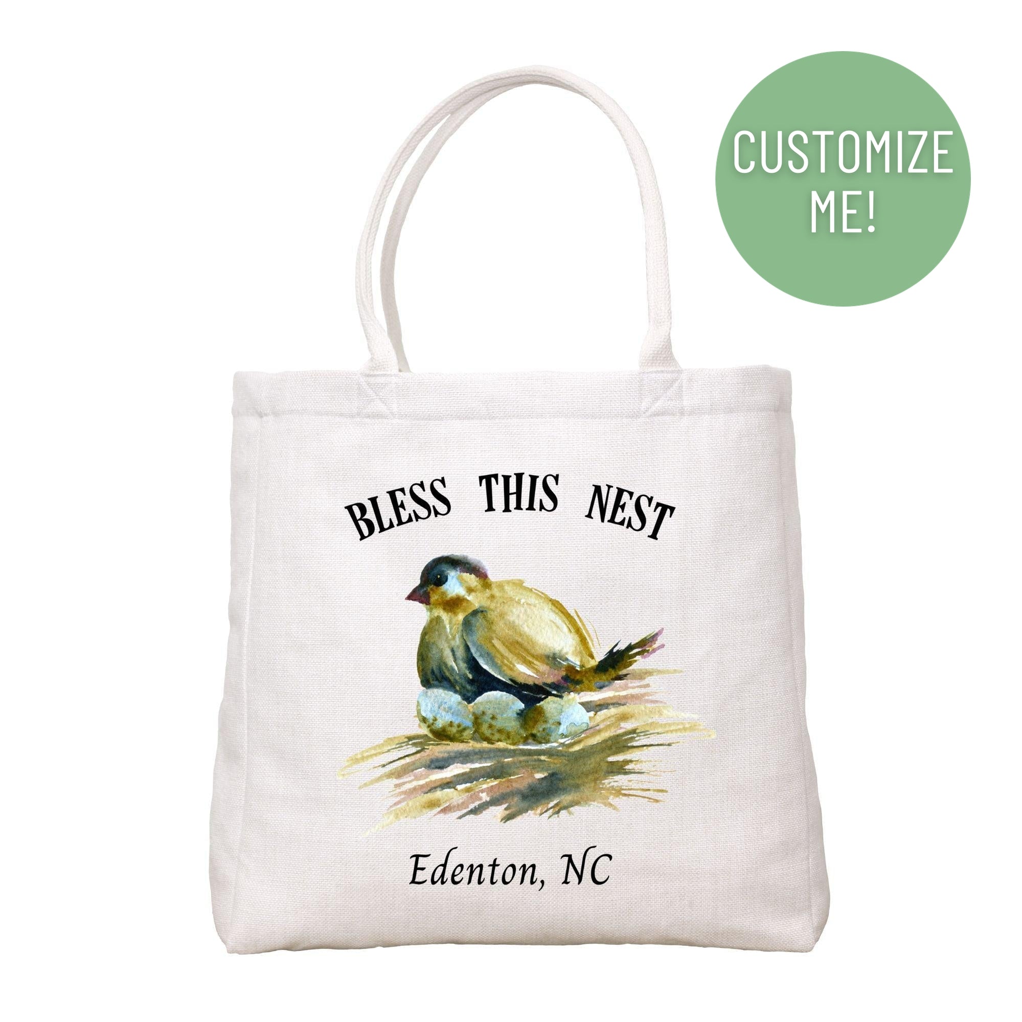 Bless This Nest Tote Bag