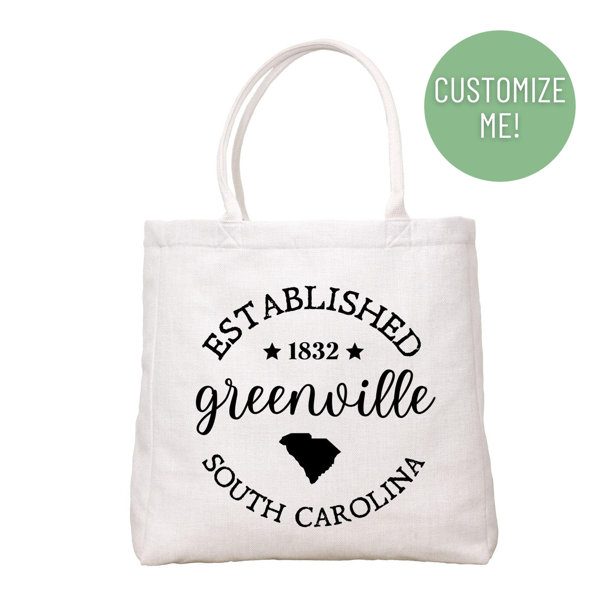 Greenville Custom Print Tote