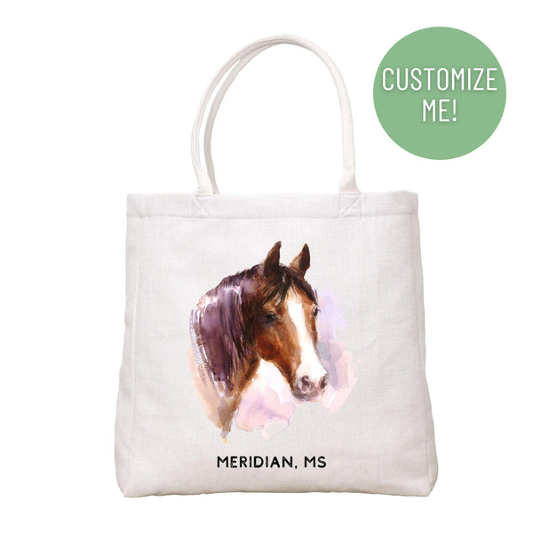 Hometown Horse Tote Bag