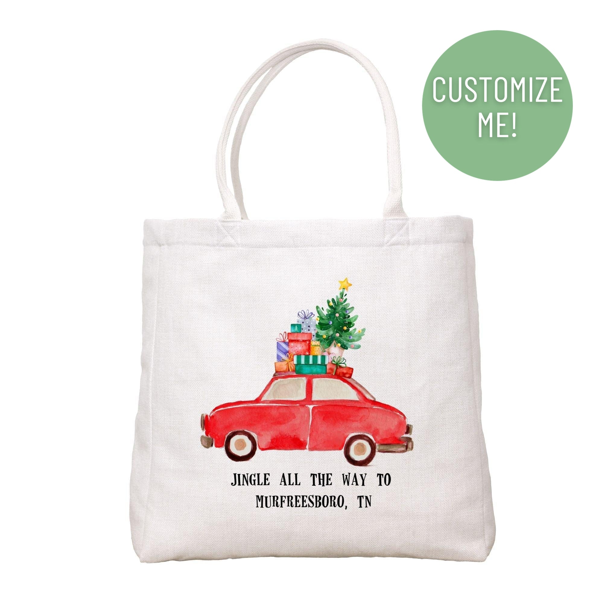 Jingle All The Way Car Tote Bag
