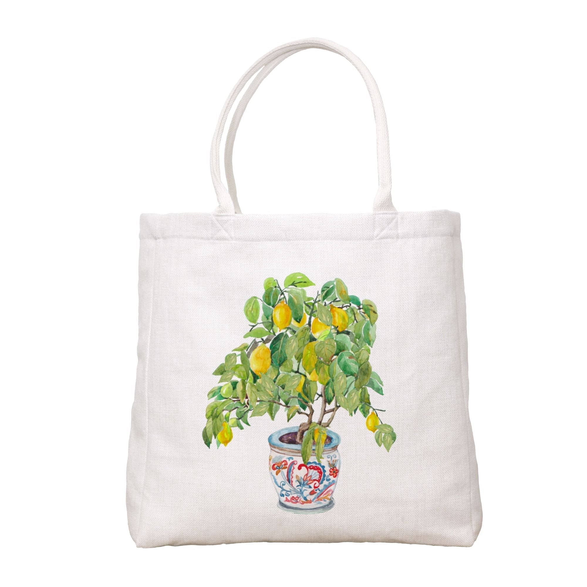 Lemon Planter Tote Bag