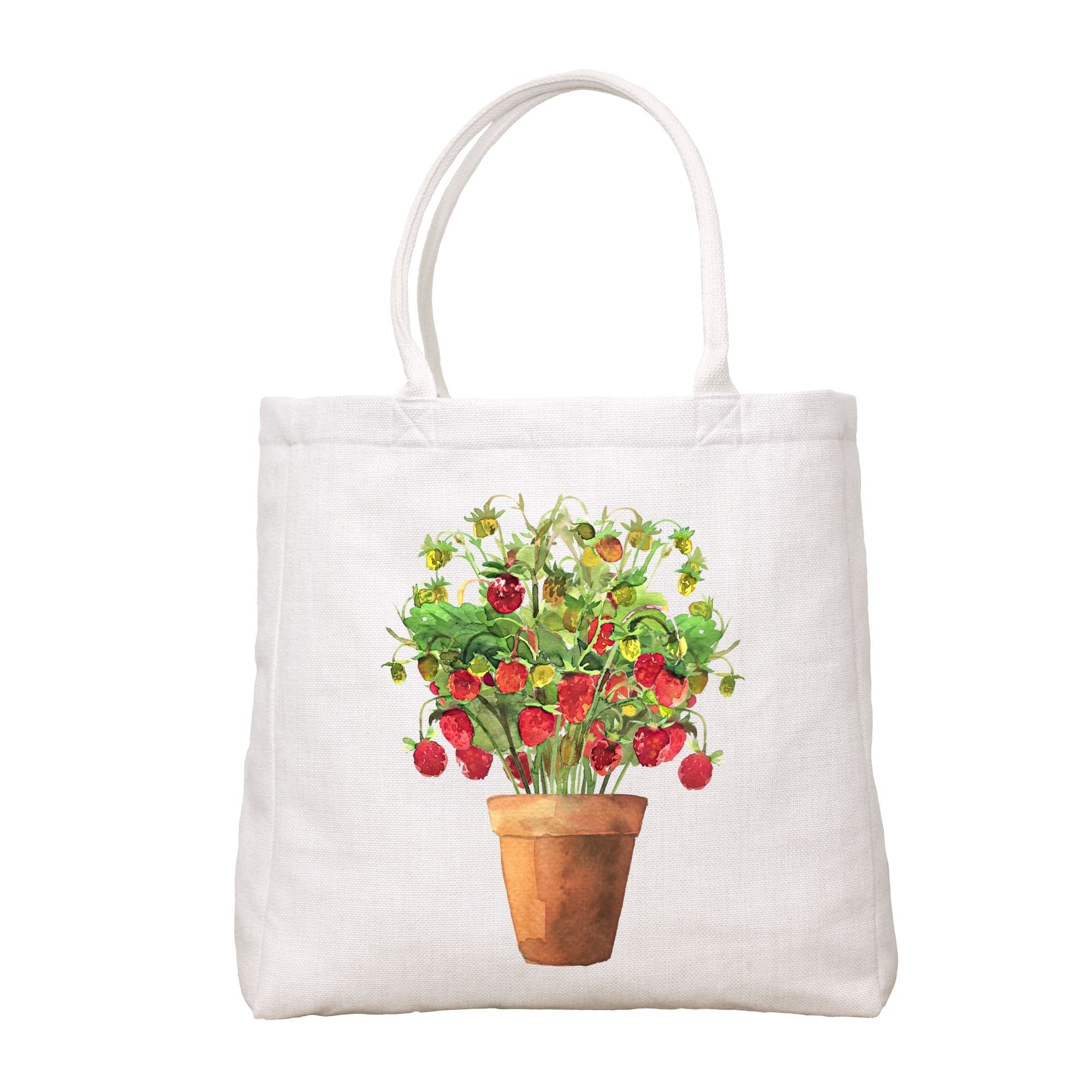 Raspberry Planter Tote Bag