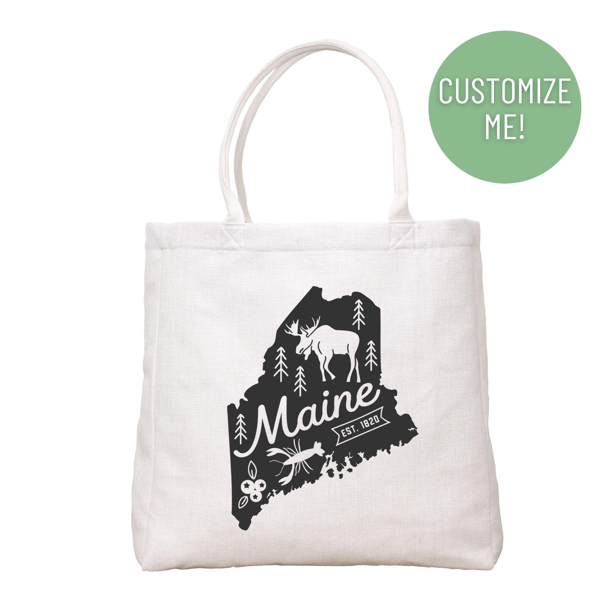State Icons Tote Bag