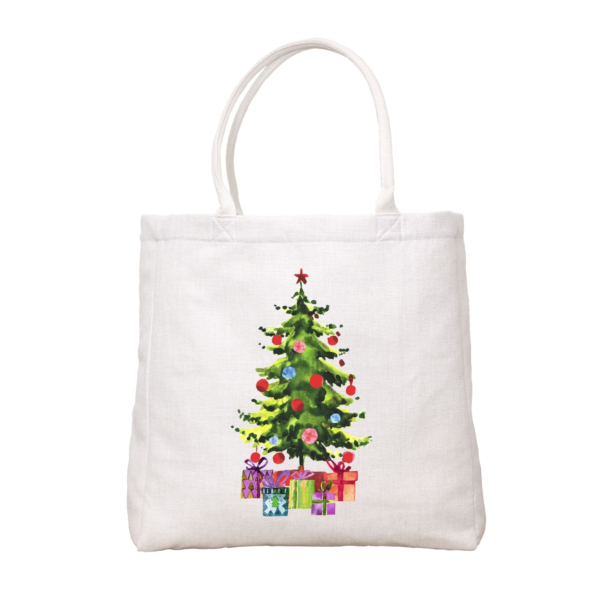 Tree And Gifts Tote Bag