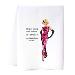 All You Really Need Flour Sack Towel Kitchen Towel/Dishcloth - Southern Sisters