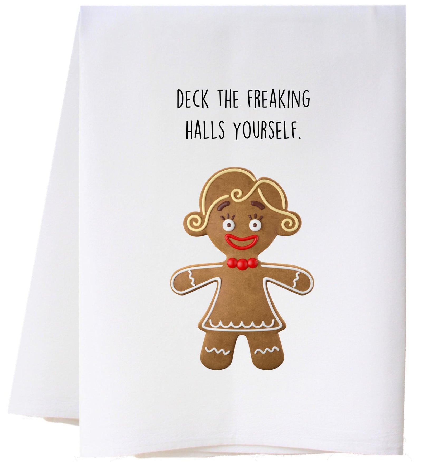 Freaking Halls Flour Sack Towel Kitchen Towel/Dishcloth - Southern Sisters